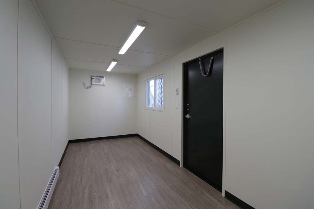 20’ Office CUBE – Vinyl Drywall Finished - Containers Construction PTY LTD