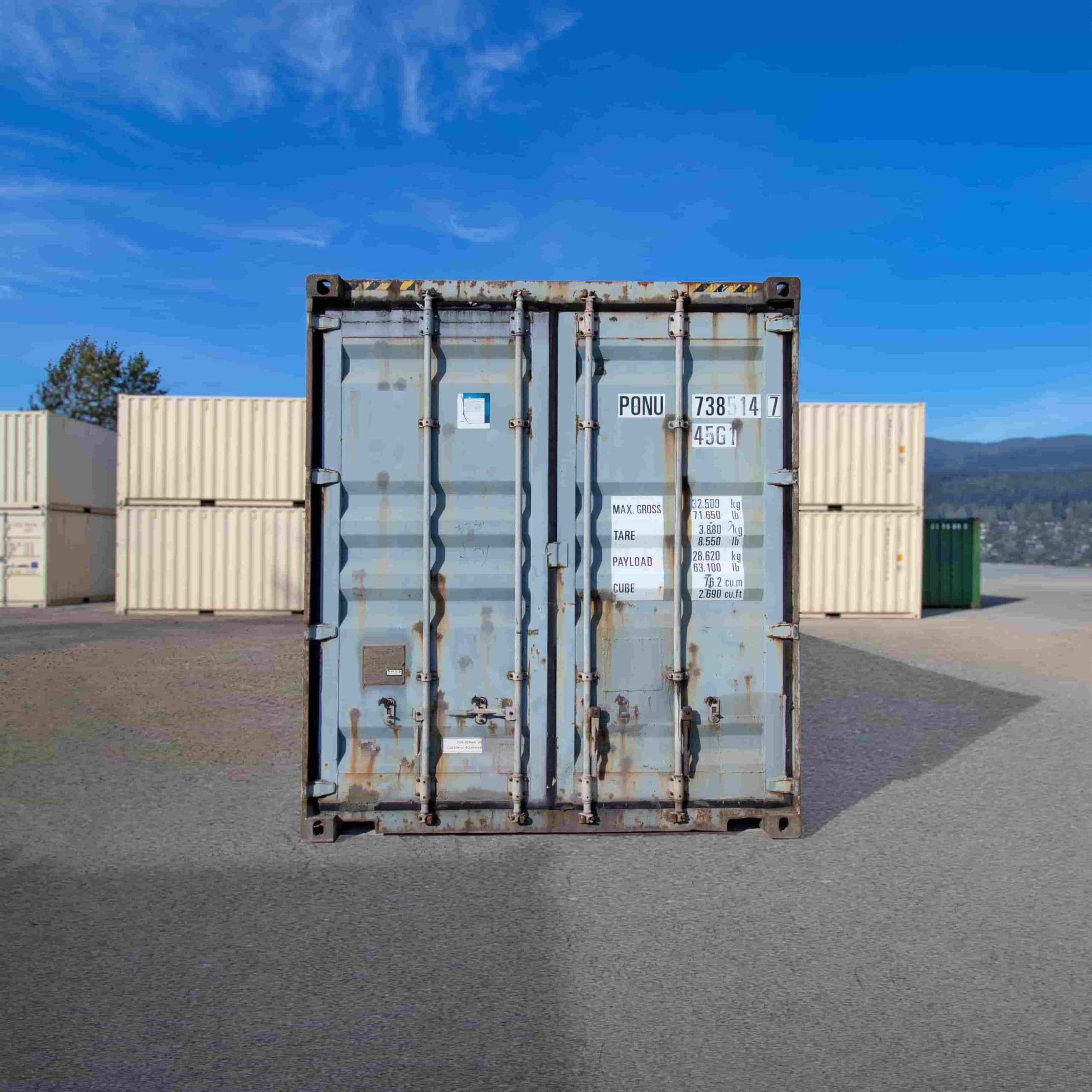 40’HC Used Shipping Container - Containers Construction PTY LTD