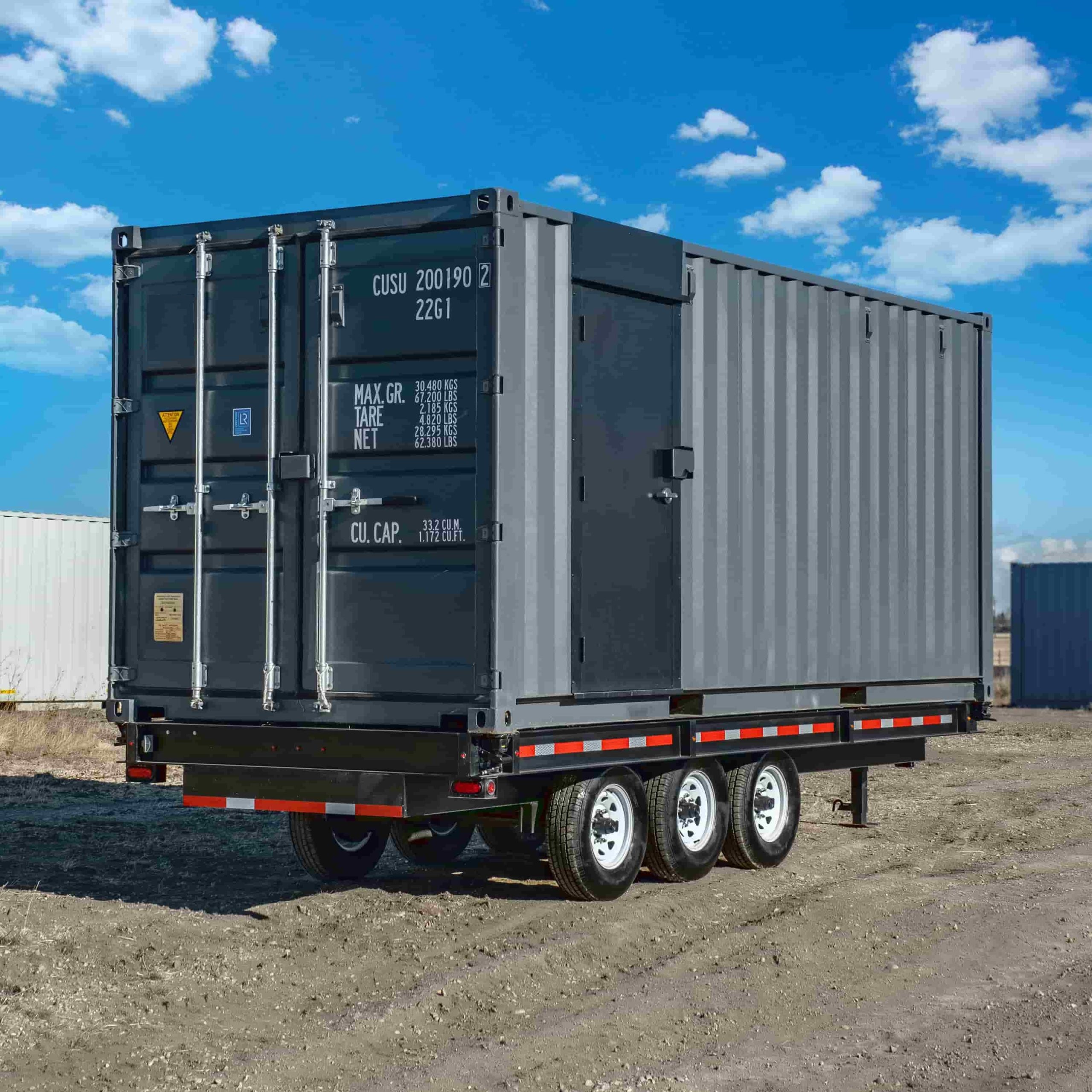 20’ Bumper Pull Container Chassis - Containers Construction PTY LTD